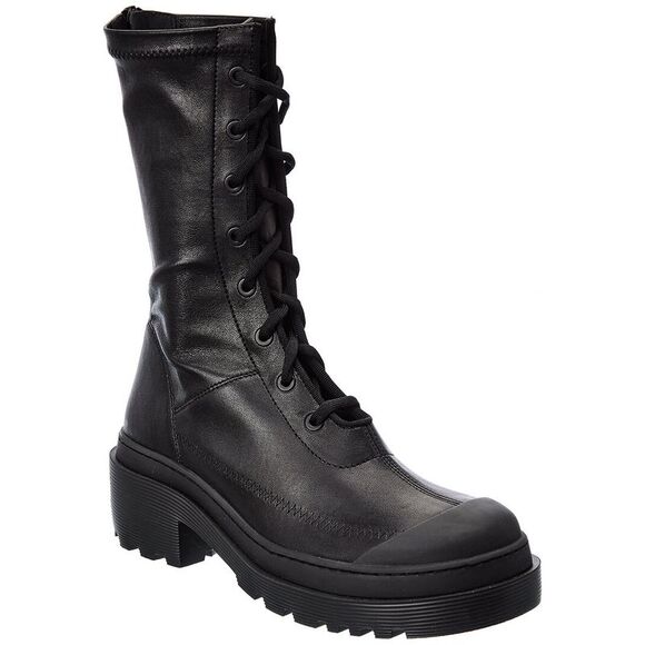 Dior Arcade Leather Bootie, Black - Picture 1 of 5